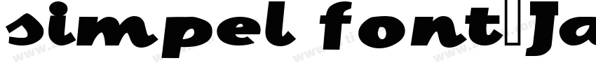simpel font_Janko Jo字体转换
